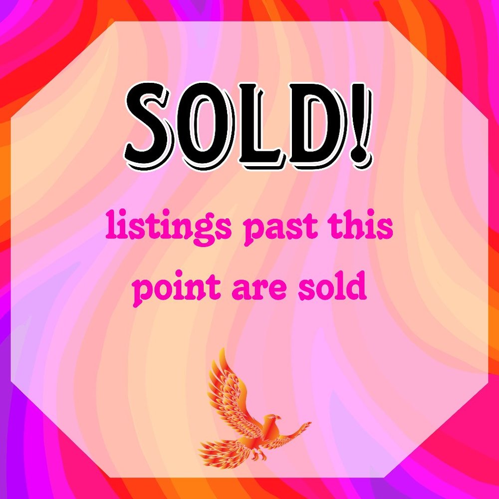 SOLD - Listings Past This Point Are Sold